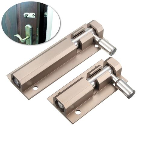 Door Bolt Slide Security Lock Zinc Alloy for Home Guard Gate Drawer ...