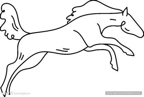 骏马简笔画 的图像结果