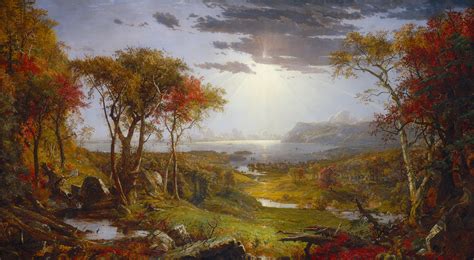 Museio | Autumn – On the Hudson River by Jasper Cropsey