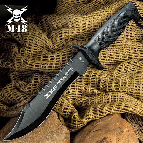 M48 Tactical Commando Knife | BUDK.com - Knives & Swords At The Lowest ...