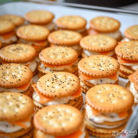 Ritz Cracker Party Sandwiches | Recipe | Party sandwiches, Savory ...