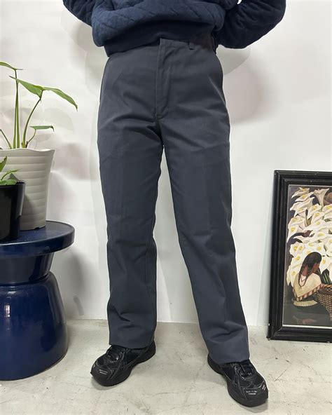 1990s USA RED CAP Grey WORK pants | web_pee