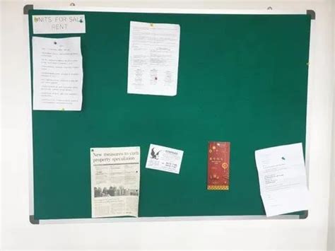 Notice Board - Non Magnetic Green Chalk Boards Trader - Wholesaler ...