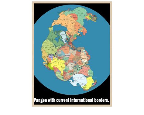 Interactive world map pangea