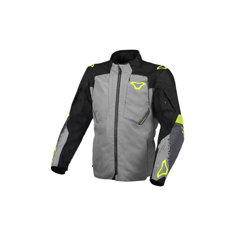Chaqueta Macna Noch gris amarilla