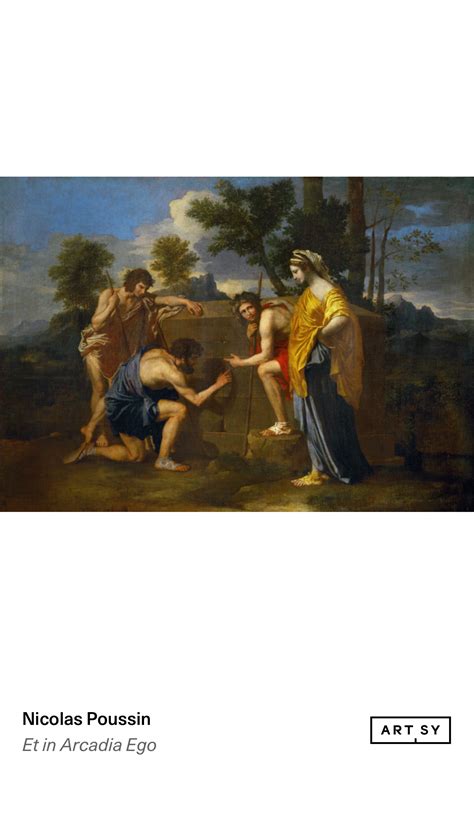 What Color Scheme Did Poussin Use In Et In Arcadia Ego at Mackenzie ...