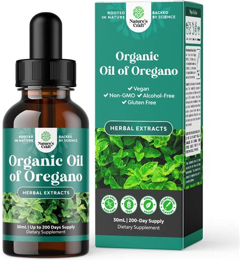 Amazon.com: Organic Oregano Oil Drops - Super Concentrated Liquid Oil ...