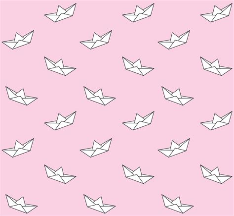 Seamless pattern of paper boats 11959304 Vector Art at Vecteezy