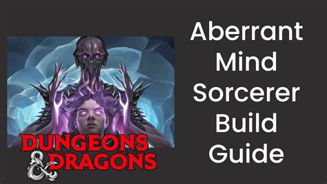 Aberrant Mind (Sorcerer) Build Guide in D&D 5e - HDIWDT - YouTube