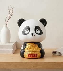 Buy ELEGANT LIFESTYLE Cute Solar Powered Shaking Panda Figurine ...
