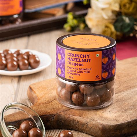 Crunchy Hazelnut Dragees Jar – éntisi