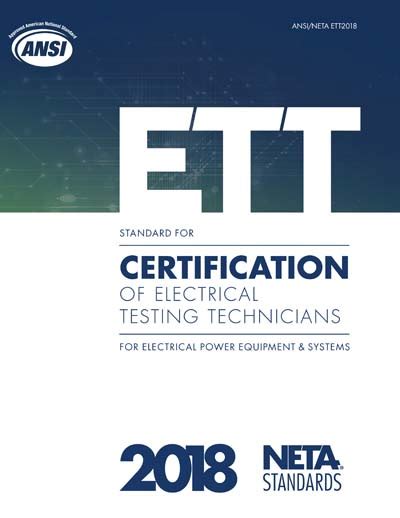 Image result for Neta Standards Electrical Testing