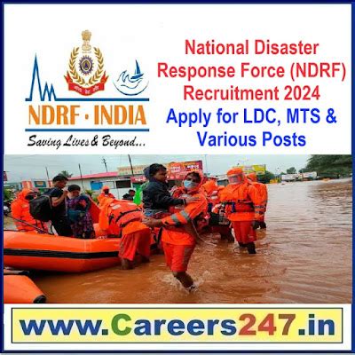 National Disaster Response Force (NDRF) Recruitment 2024 – Apply for ...