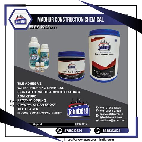 Epoxy Resin Hardner Manufacturer In Gujarat - Madhur Construction Chemical