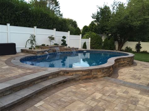 Backyard Semi Inground Pool Ideas at Ruby Valazquez blog