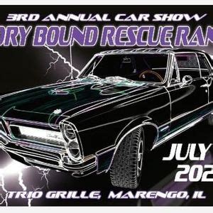 3rd Annual Glory Bound Rescue Ranch Car Show, Trio Grille, Marengo, 21 ...