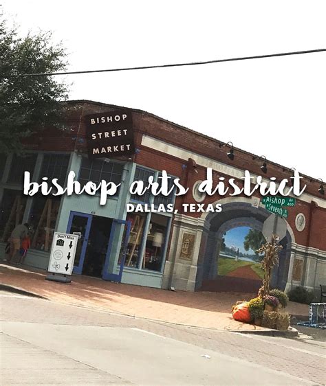 Map Of Bishop Arts District Dallas