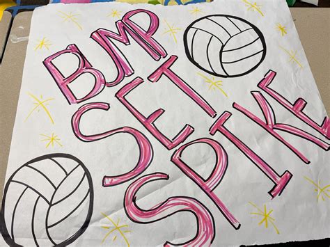 Volleyball Poster Ideas