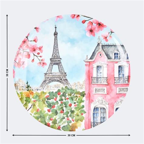 Buy Artesia Devise Melamine Set of 3 Wall Plates from Home Centre at ...