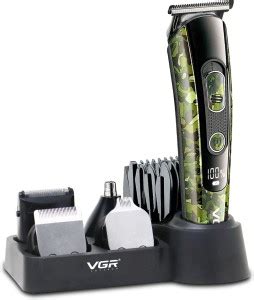 VGR V-102 Camouflage Professional Grooming Kit with Cord & Cordless ...