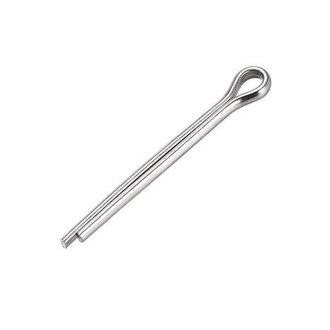uxcell Split Cotter Pin - 5mm x 50mm 304 Stainless Steel 2-Prongs ...