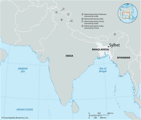Where Is Sylhet Located | Map Of Sylhet Division – HXYIMD