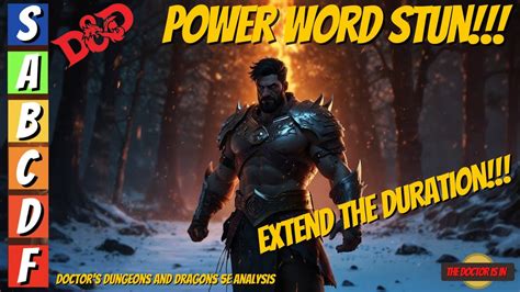Yes POWER WORD STUN Is One Of The Best Spells In Dungeons and Dragons # ...