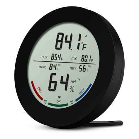 AMIR Indoor Hygrometer Thermometer, Digital Temperature and Humidity ...