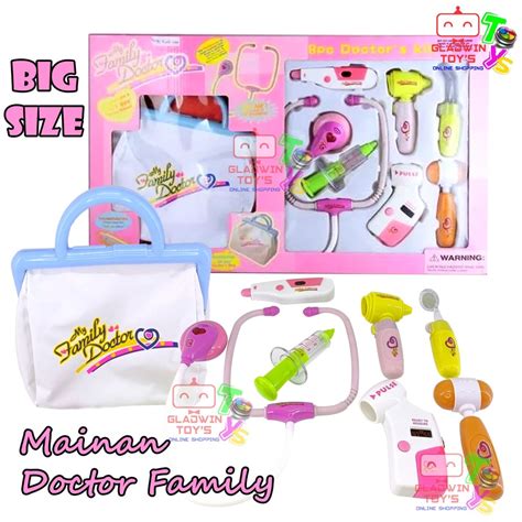 Jual MAINAN FAMILY DOKTER SET TAS LENGKAP DAN NYALA MY FAMILY DOCTOR ...