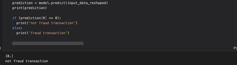 Fraud-Detection Example 的图像结果