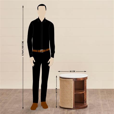 Buy Cane Connection Mango Wood End Table - Brown from Home Centre at ...