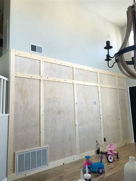 DIY Board and Batten Wall | DIY and Home Decor | Domestic Designs Co.