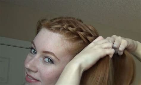 Image result for Dutch Braid Bun Tutorial