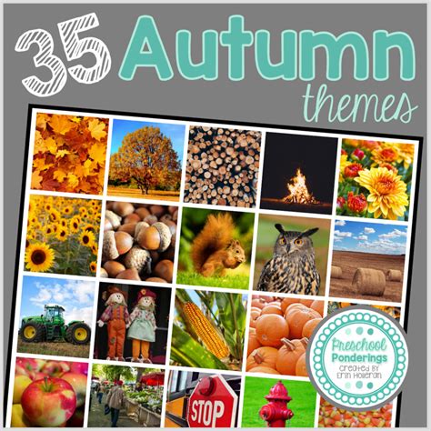 35 Autumn Themes for Preschool - Fall Preschool Themes