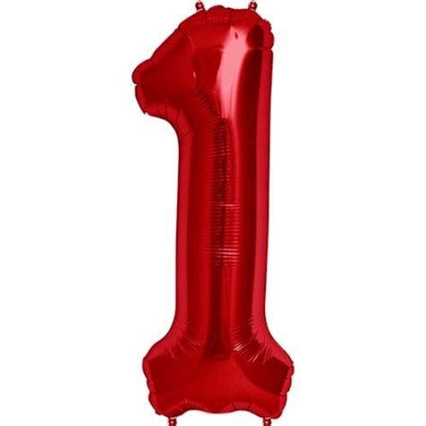 Balloonistics Numbers Foil Balloon 16-inch for Birthday Anniversary ...