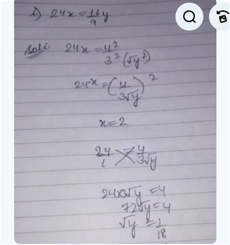 What is the value of x and y - Brainly.in
