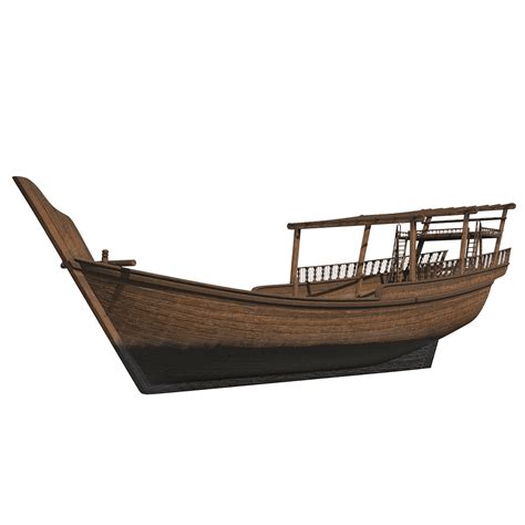 Traditional Arabic Wooden Boat Model - Dhow - Nimton Sales and ...