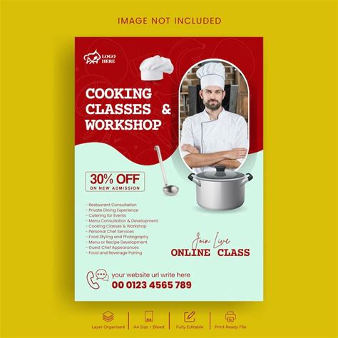 Cooking class flyer Images - Free Download on Freepik