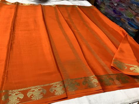 Traditional Semi Mysore Silk Saree with Rich Contrast Colors – Mysore Pattu