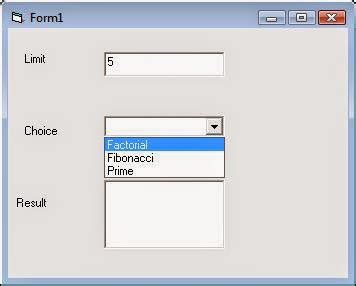 Image result for How to Create a Combo Box in Visual Basic