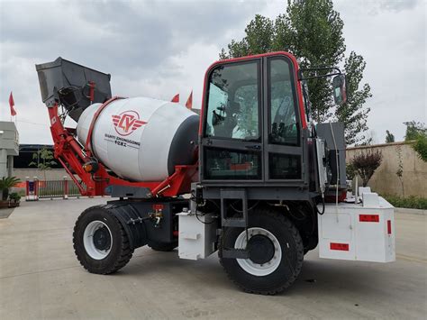 Mobile Self Loading Concrete Mixer Truck 2cbm Cement Mixer Price for ...
