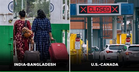 These Photos Of Closed Borders Around The World Show The Extent Of ...