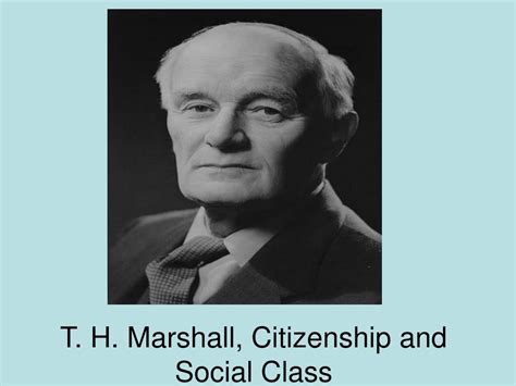 Citizenship And Social Class