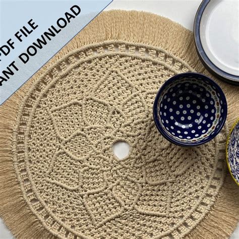 Image result for Macrame Table Patterns Free