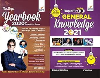 Buy The Mega Yearbook 2020 with Rapid General Knowledge 2021 Combo for ...