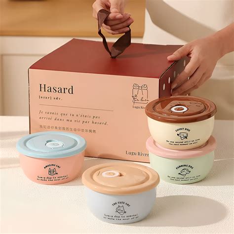 Cartoon Ceramic Bowl Set – Vensaa