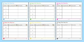 High Frequency Words Copy Writing Worksheets (teacher made)