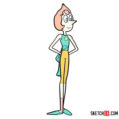 How to Draw Pearl: Steven Universe Crystal Gem Tutorial