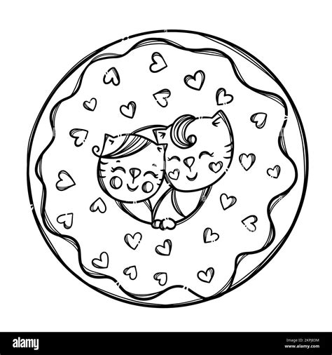 Donut Clip Art Black And White