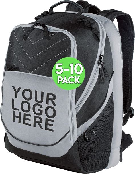 Amazon.com: Printualist Personalized Custom Business Computer Backpack ...
